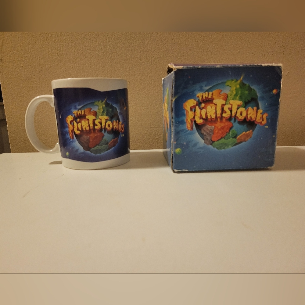 1993 Dakin The Flintstones Movie Coffee Mug